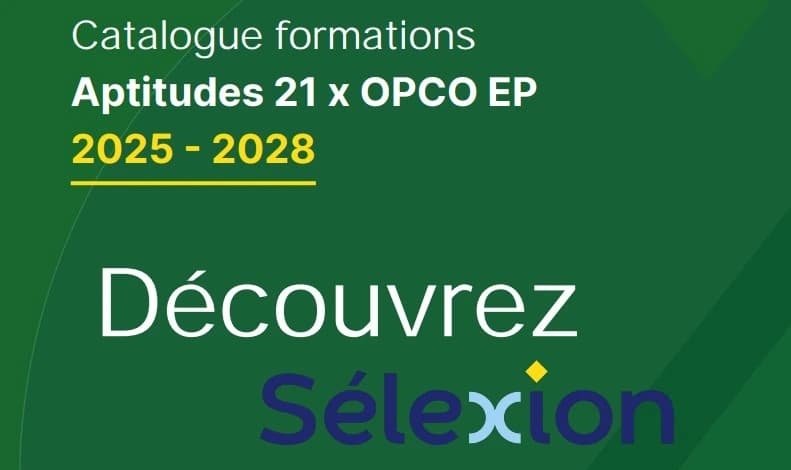Catalogue OPCO EP Sélexion x Aptitudes 21