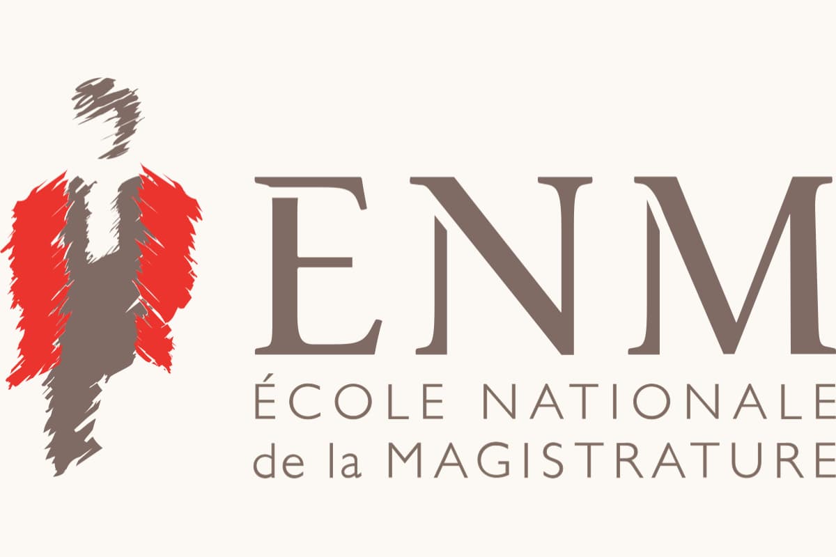 Logo ecole national de la magistrature