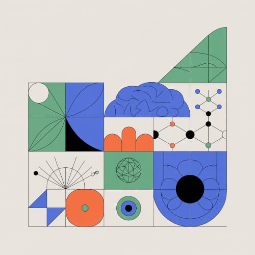 Illustration abstraite du concept apprendre à apprendre